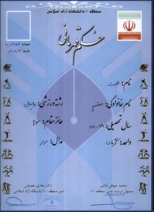 کسب مقام سوم مسابقات منطقه 10 دانشگاه آزاد اسلامی در رشته والیبال - 1389 کسب مقام سوم مسابقات منطقه 10 دانشگاه آزاد اسلامی در رشته والیبال - 1389